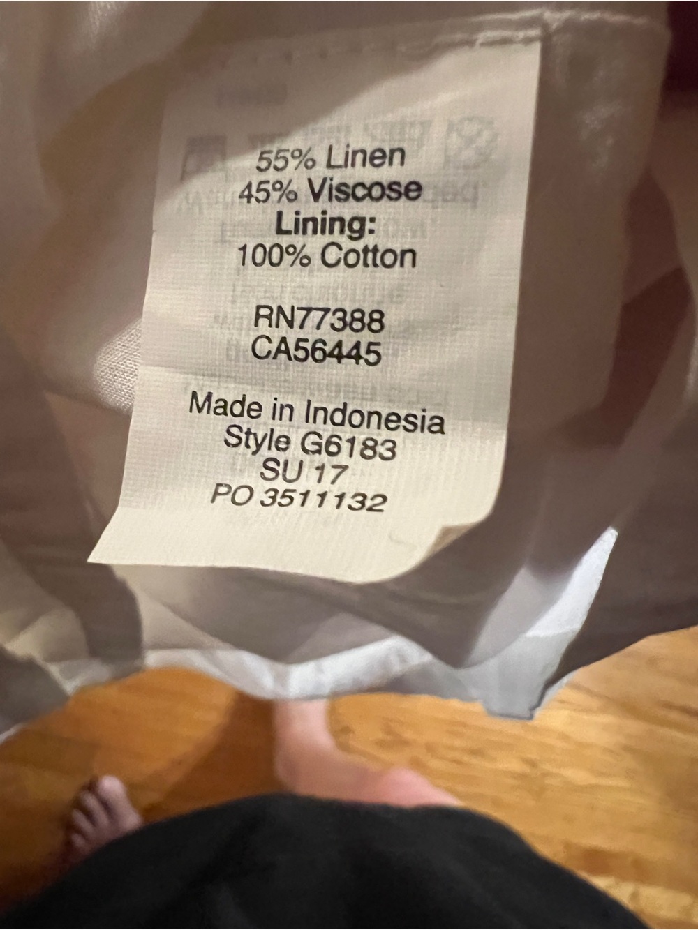 J Crew Factory White Linen Rayon Spaghetti Strap Lined Dress EUC Size XL - Picture 6 of 11